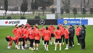 A Milli Futbol Takımı, İstanbul'daki son çalışmasını yaptı