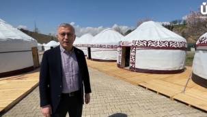 Adıyaman'da üniversite sınavına hazırlanan depremzede öğrenciler için Üsküdar Obası kuruldu