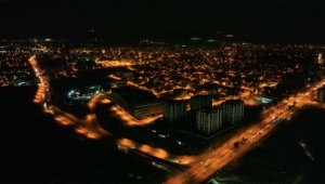 Adıyaman'da depremzedelerin kaldığı çadır kentler havadan görüntülendi