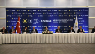 Akşener il başkanlarıyla bir araya geldi