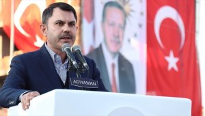 Bakan Kurum: Depremin 50. gününde Adıyaman'da 53 bin 830 konutun temeli atıldı