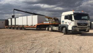 Çubuk Belediyesi ekipleri deprem bölgesinde çalışmalarını sürdürüyor