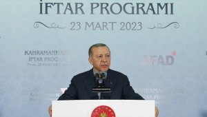 Cumhurbaşkanı Erdoğan: Deprem bölgesinde şehirlerimizi yeniden ayağa kaldırmadan bize durmak, dinlenmek yok