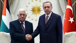 Cumhurbaşkanı Erdoğan, Filistin Devlet Başkanı Abbas ile telefonda görüştü