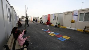 Depremden etkilenen illerde 189 konteyner kent oluşturuldu