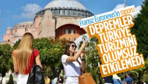Depreme rağmen yabancı turistlerin Türkiye'ye ilgisi devam ediyor