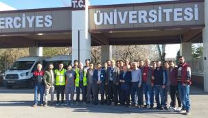 ERÜ Hastanelerinden, Sütçü İmam Üniversitesi Hastanesine Teknik Destek