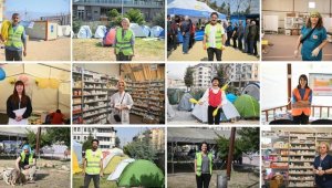 Farklı mesleklerden gönüllüler Hatay'da depremzedeler için seferber oldu