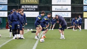Fenerbahçe, Beşiktaş maçının hazırlıklarını sürdürdü