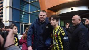Fenerbahçe kafilesi Kayseri'ye geldi 