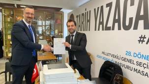 Gazeteci Serdar Gökhan Çiçek, Aday Adaylığı için başvurdu!