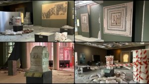 Hatay'dan getirilen tarihi eserler Kırşehir Müzesi'nde korumaya alındı