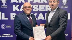 AK Parti'de Cahit Özden Milletvekili adayı oldu