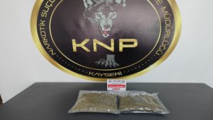 Kayseri'de uyuşturucu ticareti iddiasıyla bir şüpheli yakalandı