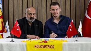 Kayserispor’da Dimitrios Kolovetsios’un sözleşmesi 2 sene uzatıldı