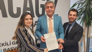 Kazım Yücel, milletvekili aday adaylığı başvurusunda bulundu 