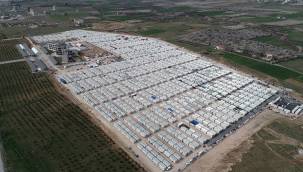 Malatya'daki en büyük konteyner kente 8 bin depremzede yerleştirildi