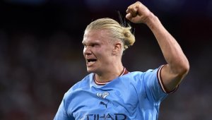 Manchester City'nin yıldızı Haaland, rekorlar kitabını yeniden yazıyor