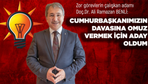Pandeminin başarılı ismi, hizmet için AK Parti saflarında