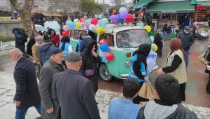 Ramazan karşılama etkinliğinde çocuklar sevindirildi