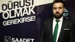 Saadet Partisinde Genç İş İnsanı Talha Çetin'de aday adayıyım dedi