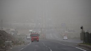Şanlıurfa'da toz taşınımı etkili oluyor