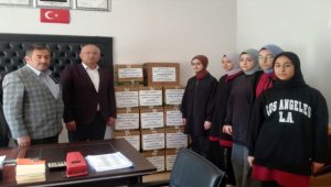 Sorgun'da öğrenciler depremzedelere gıda yardımı yaptı