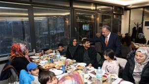 Talas’ta depremzedeler ile birlikte iftar 