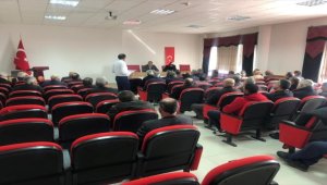 Ulaş Kaymakamı Baş, muhtarlarla bir araya geldi