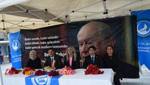 Ülkü Ocakları Kadınları Unutmadı