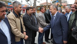 AK Parti Genel Başkan Yardımcısı Özhaseki, Tomarza'da seçim çalışmalarını sürdürdü 