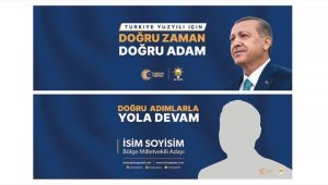 AK Parti, seçim kampanyasında kullanacağı tasarımları belirledi
