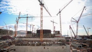 Akkuyu NGS'nin 2. ünitesinde iç koruma kabuğunun 4. katmanı tamamlandı 