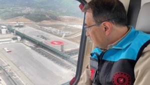 Bakan Dönmez "Karadeniz Gazı Devreye Alma Töreni" öncesi incelemede bulundu 