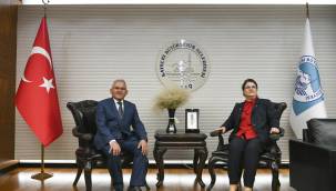 Bakan Yanık'tan Başkan Büyükkılıç'a ziyaret
