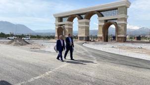 Başkan Büyükkılıç, Recep Tayyip Erdoğan Millet Bahçesi’nde incelemede bulundu