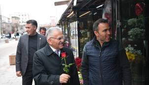 Başkan Büyükkılıç’tan esnaf ziyareti