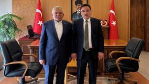 Başkan Büyükkılıç’tan Vali Çiçek’e ‘Hoş Geldiniz’ ziyareti