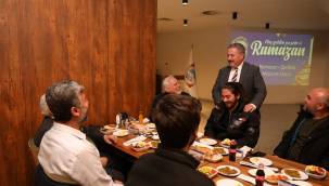 Başkan Palancıoğlu, Belediye Meclis üyeleri ve aileleriyle iftarda buluştu