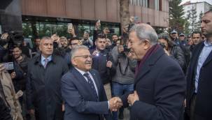 Büyükşehir’de coşkulu karşılama