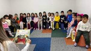 Büyükşehir Erkilet Kütüphanesi’nde minikler ağırlanıyor