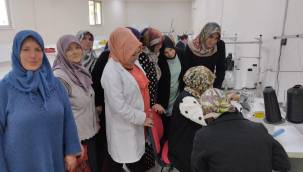 Büyükşehir KAYMEK’ten İncesu’da Hazır Giyim Kursu
