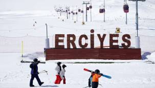 Erciyes’te kayak sezonu kapandı