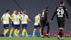 Fenerbahçe, Fatih Karagümrük deplasmanında 3 puanı aldı