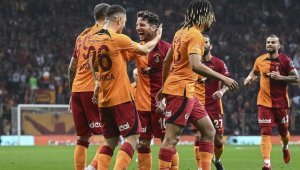 Galatasaray'dan 6 gollü galibiyet