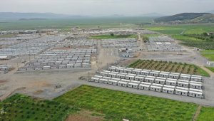 Gaziantep'te depremzedeler için çadır yaşamı sona eriyor