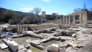 "Gladyatörler kenti"nin ana caddesinde kazı çalışmaları başlatıldı
