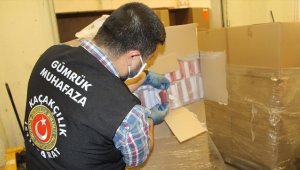 İhbarlarla geçen yıl 46 milyon liralık kaçak eşya ele geçirildi