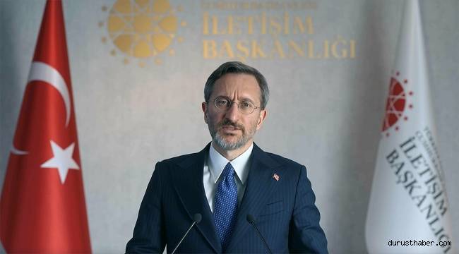 İletişim Başkanı Altun: Türkiye, asrın felaketinde örnek bir küresel dayanışmaya sahne oldu