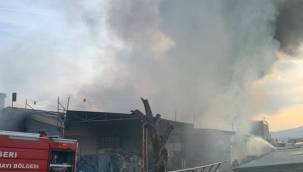  Kayseri OSB'de yangın